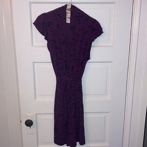 French Connection purple dress size 12